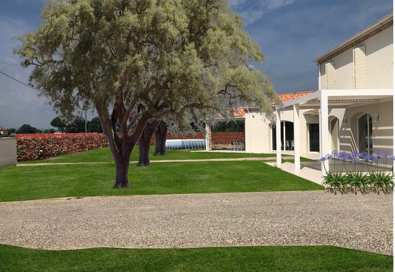 Villetta render fotografico